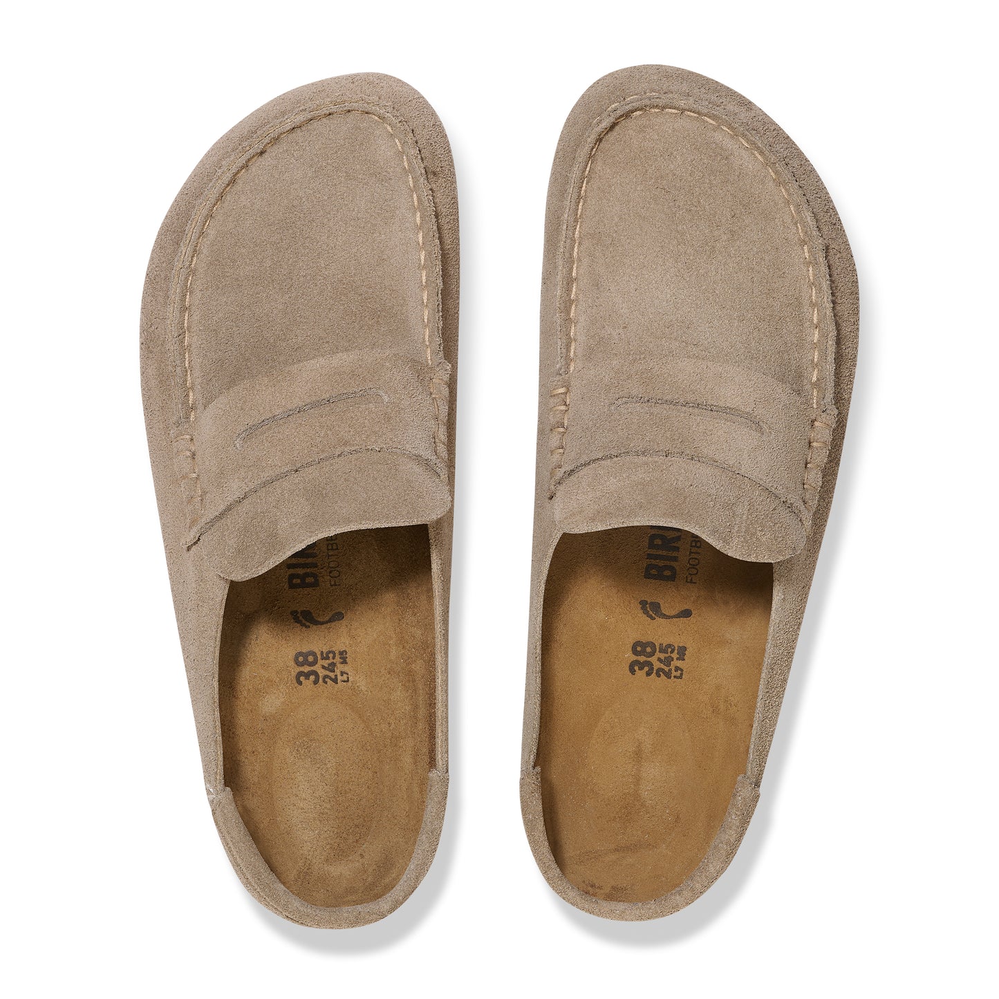 Birkenstock - Naples Wrapped LEVE (Smal) - TAUPE / Brun||Beige - Sko