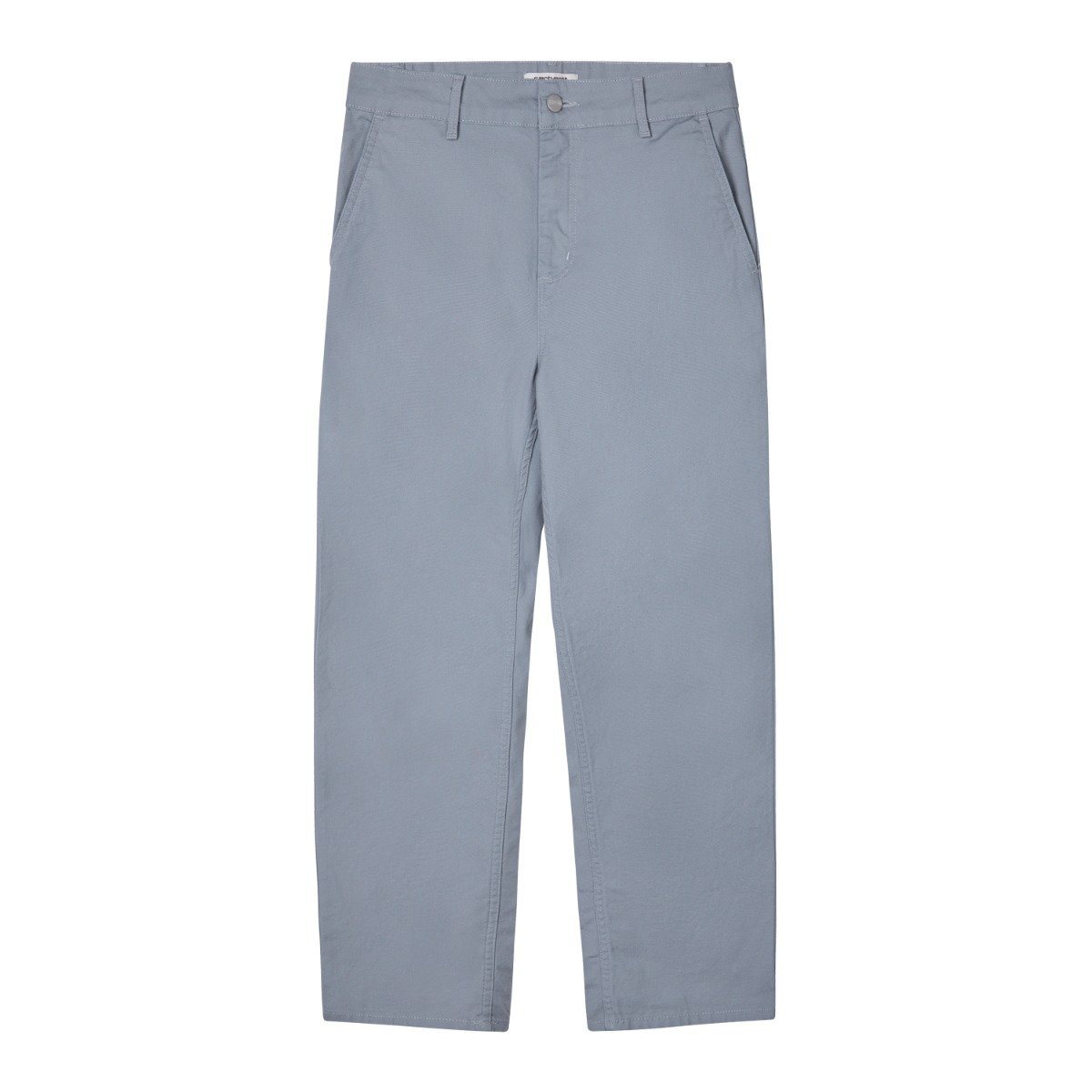 Carhartt WIP - W' Pierce Pant Straight Hudson - MIRROR RINSED / Grå - Bukser
