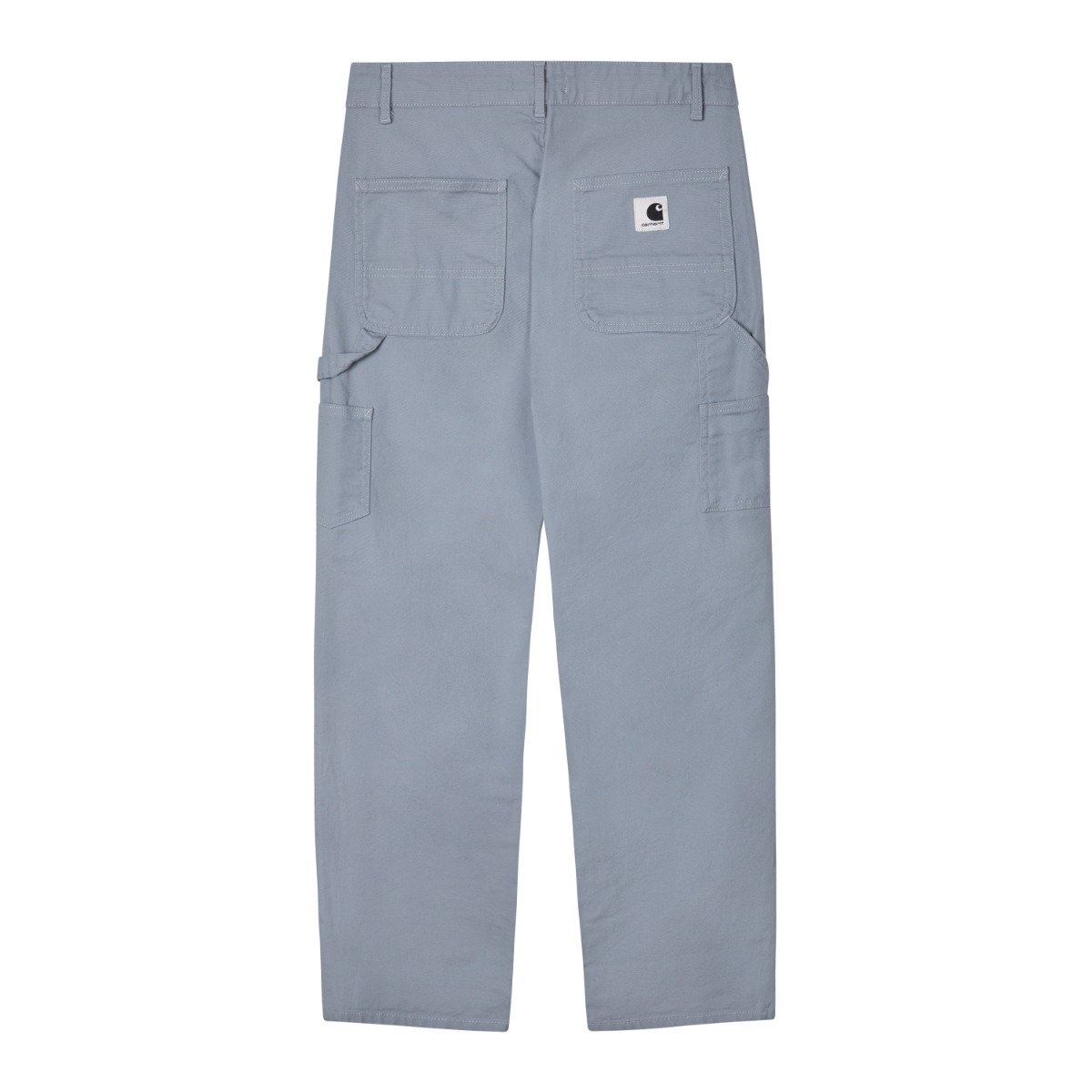 Carhartt WIP - W' Pierce Pant Straight Hudson - MIRROR RINSED / Grå - Bukser