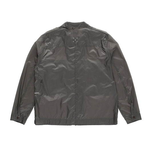 Pop Trading Company - Boxer Overshirt - CHARCOAL / Grå - Skjorter