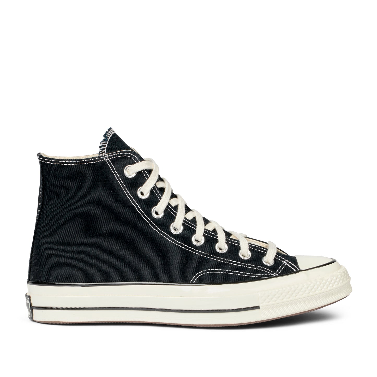 Converse - Chuck 70 Hi - BLACK/BLACK/EGRET / Sort - Sko