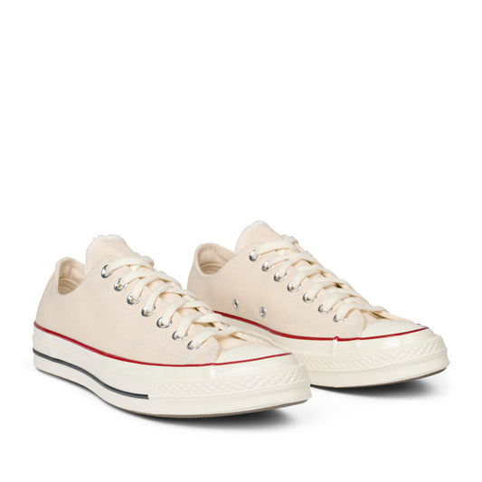 Converse - Chuck 70 Lo - PARCHMENT/GARNET/EGR / Beige||Hvid - Sko
