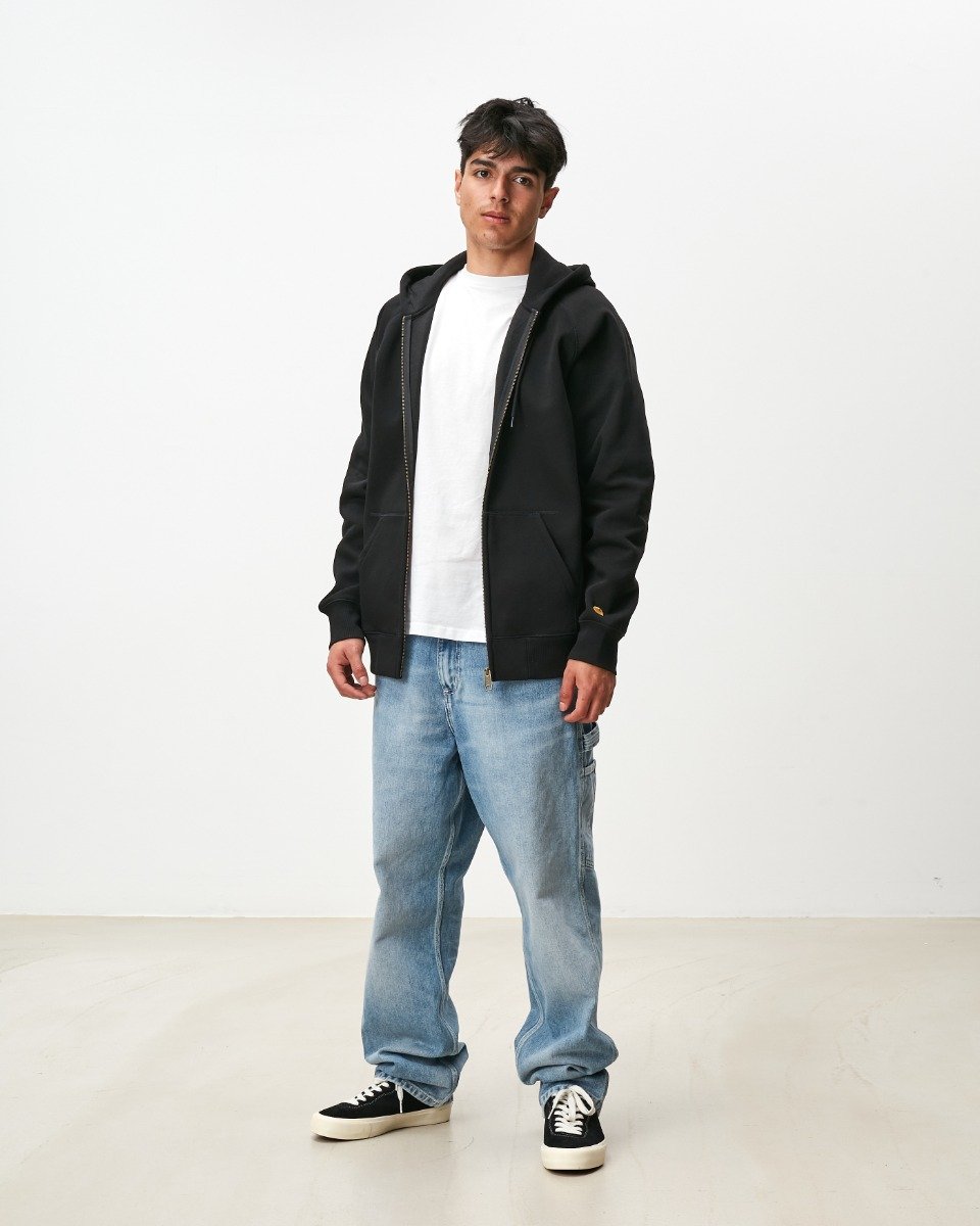 Hooded Chase Jacket Black