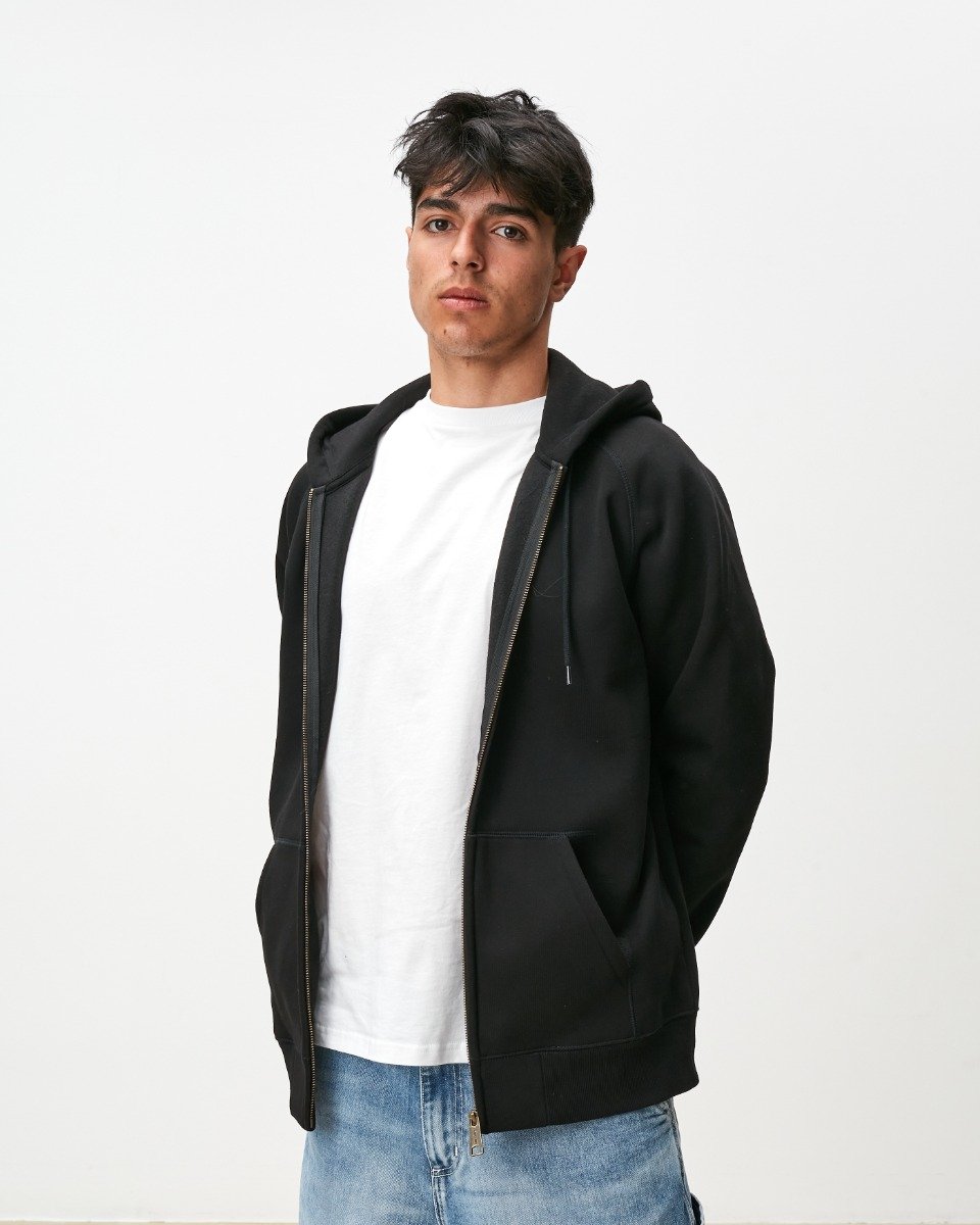 Hooded Chase Jacket Black