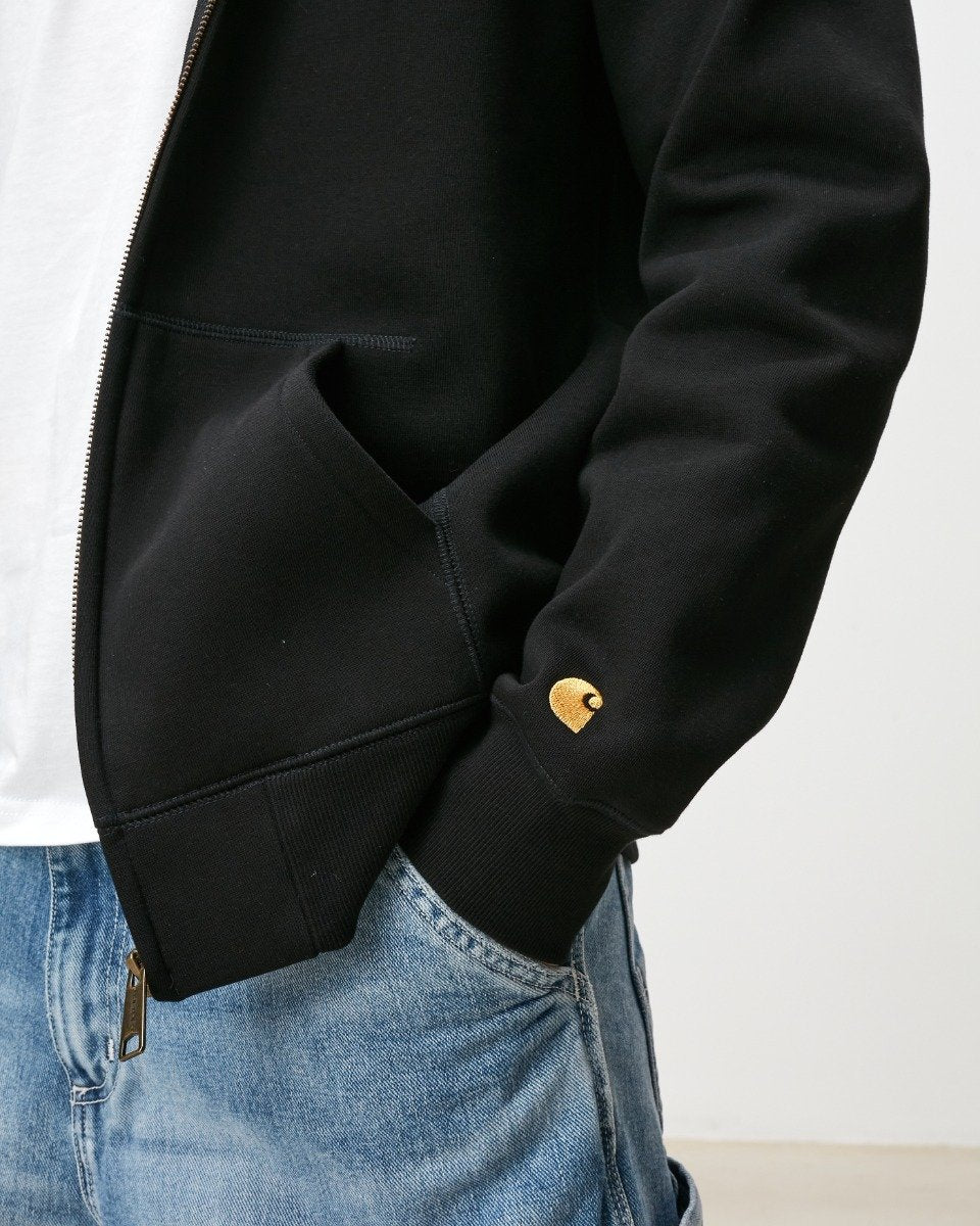 Hooded Chase Jacket Black