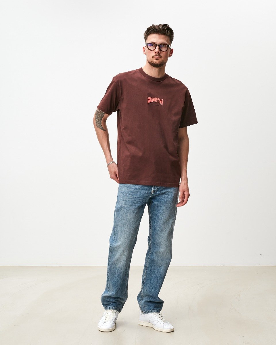 Carhartt WIP Marlow Pant Blue Worn Bleached