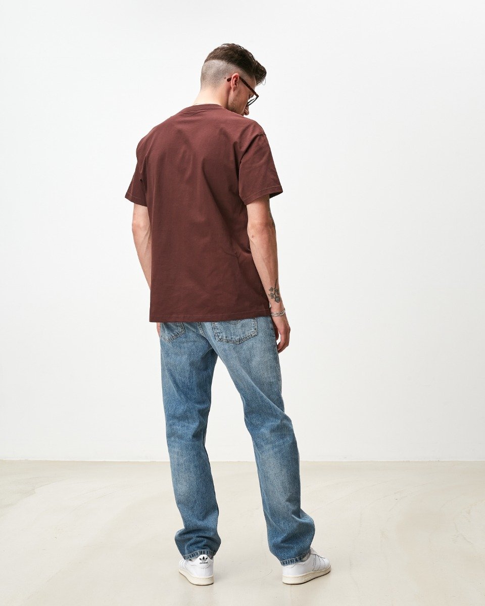 Carhartt WIP Marlow Pant Blue Worn Bleached
