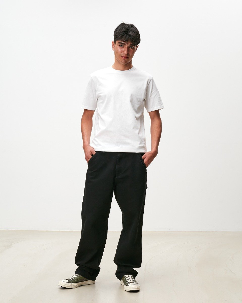 Single Knee Pant Organic Black | carhartt-wip.dk