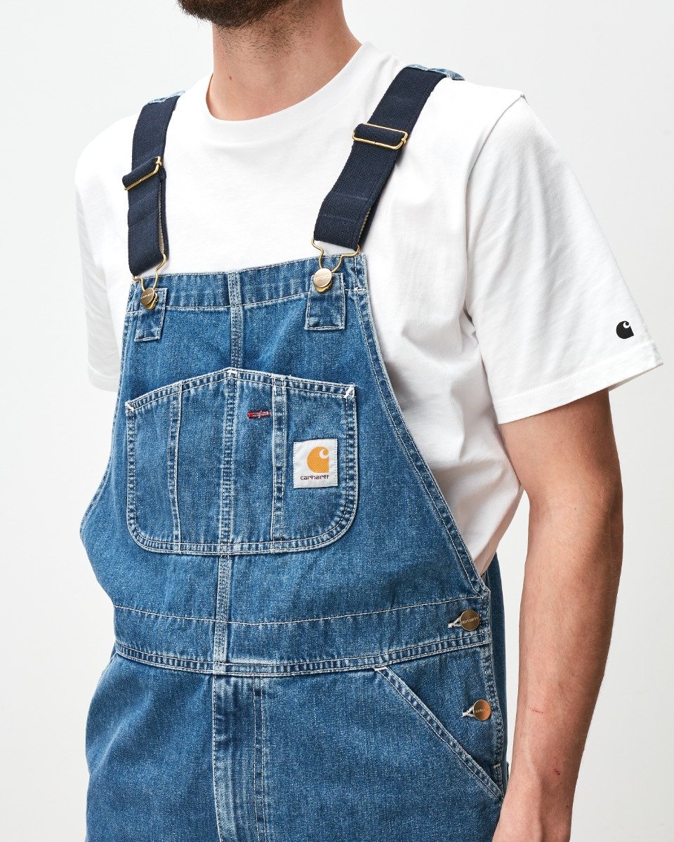 Bib Overall Blue Stone wash