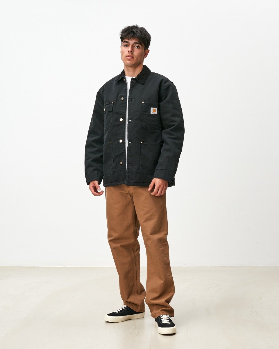 Carhartt WIP OG Chore Coat Black / Black Aged