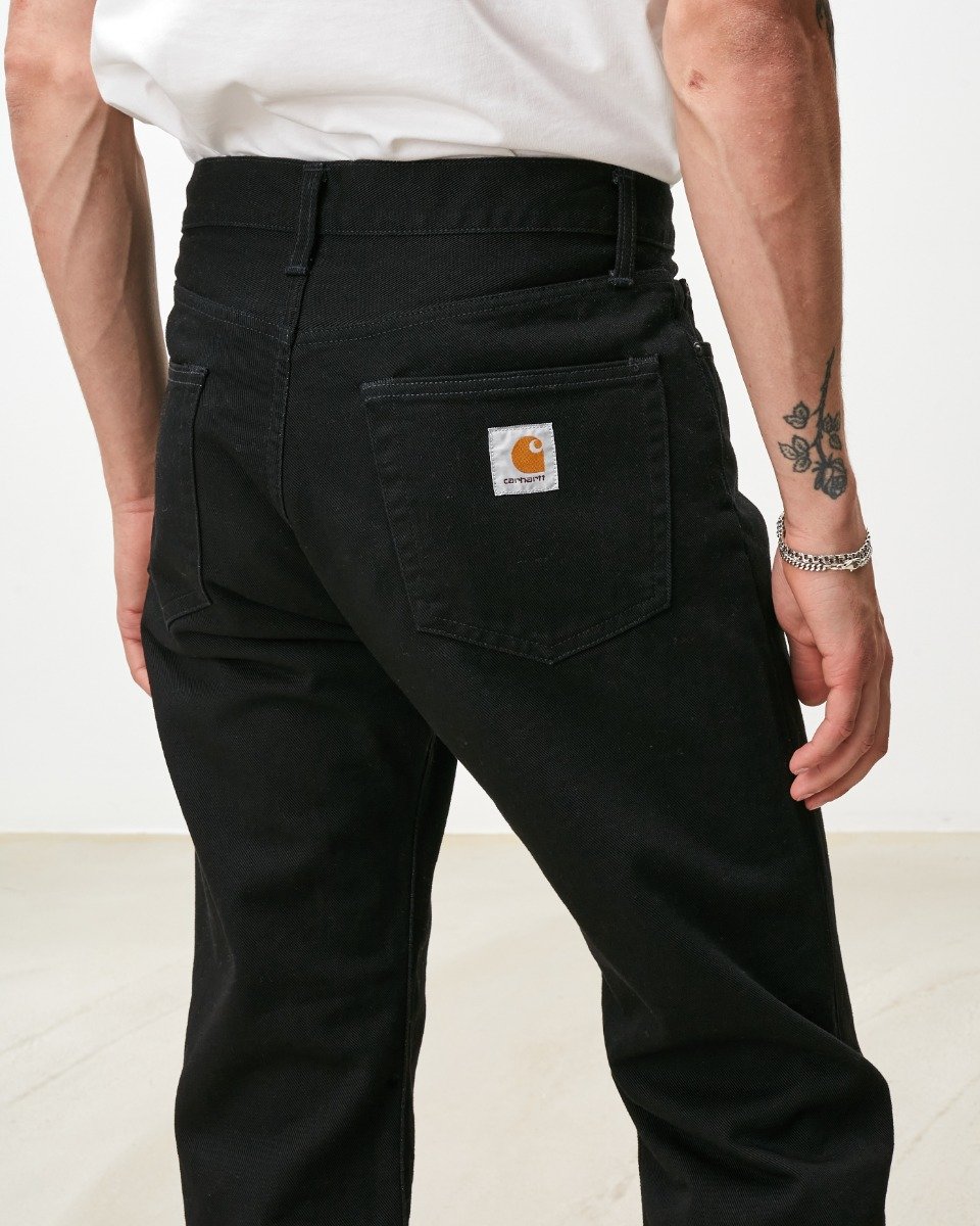 Carhartt WIP Pontiac Pant Black rinsed