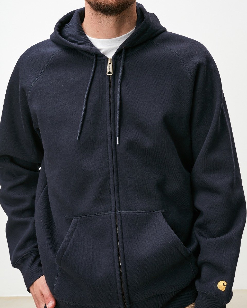 Hooded Chase Jacket Dark Navy