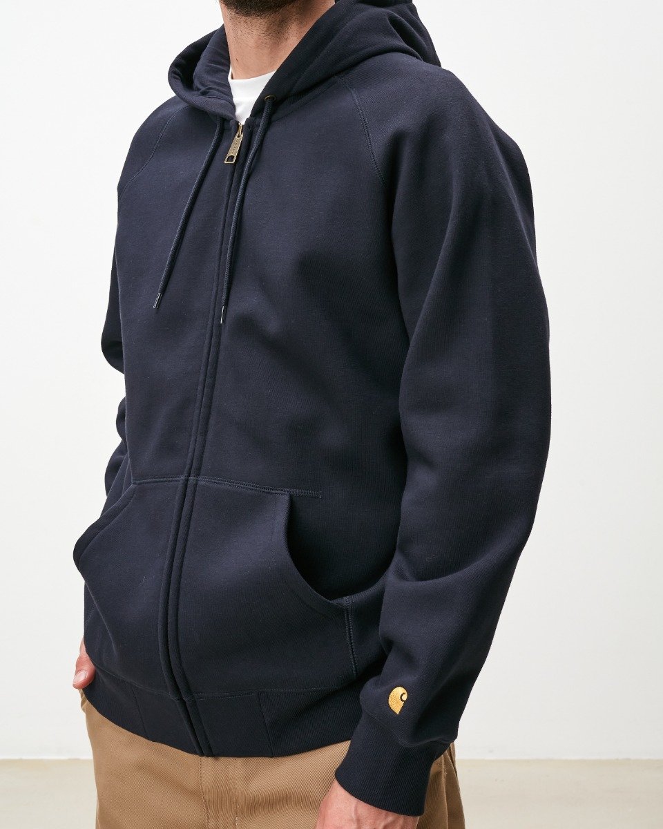 Hooded Chase Jacket Dark Navy