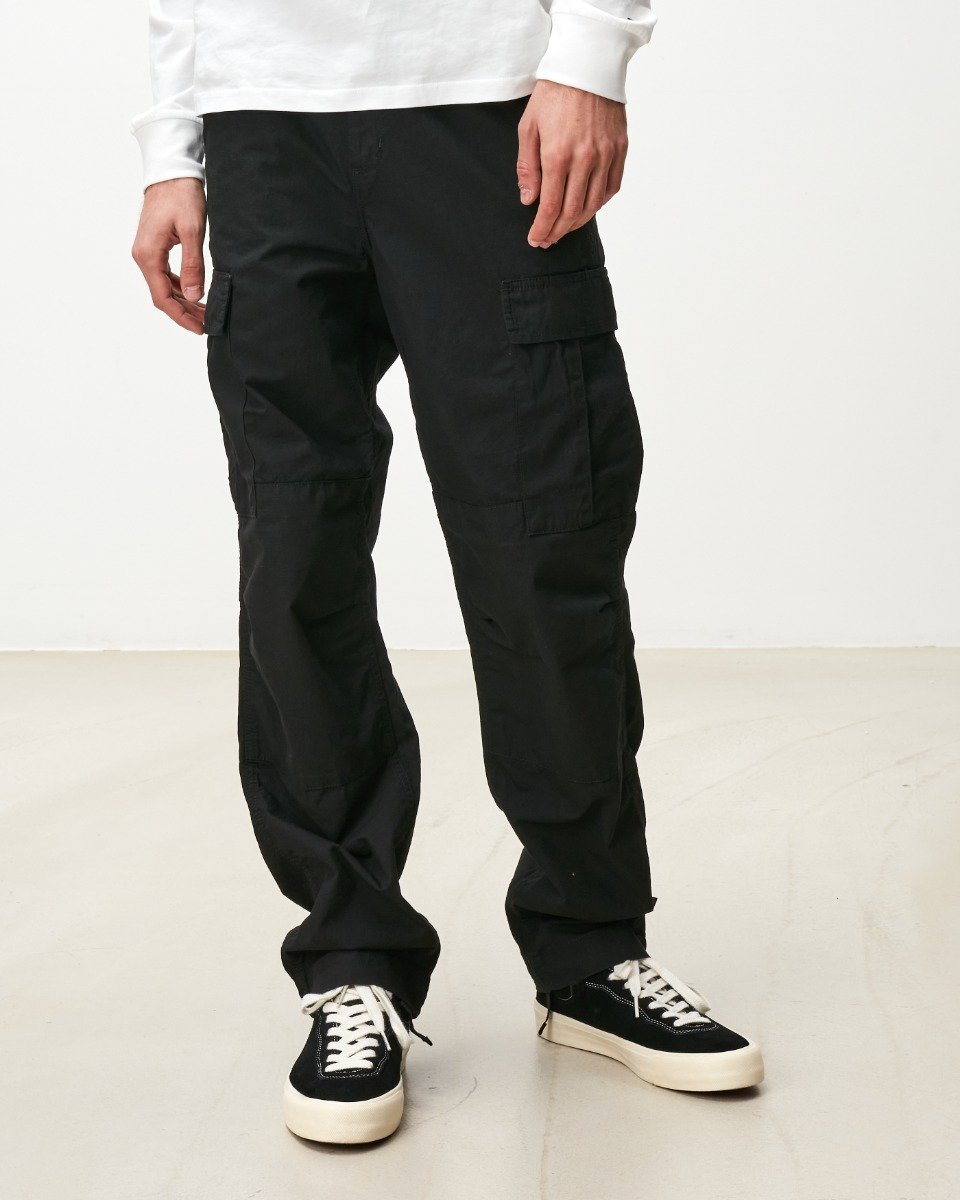 Carhartt WIP - Regular Cargo Pant Columbia - BLACK / Sort - Bukser