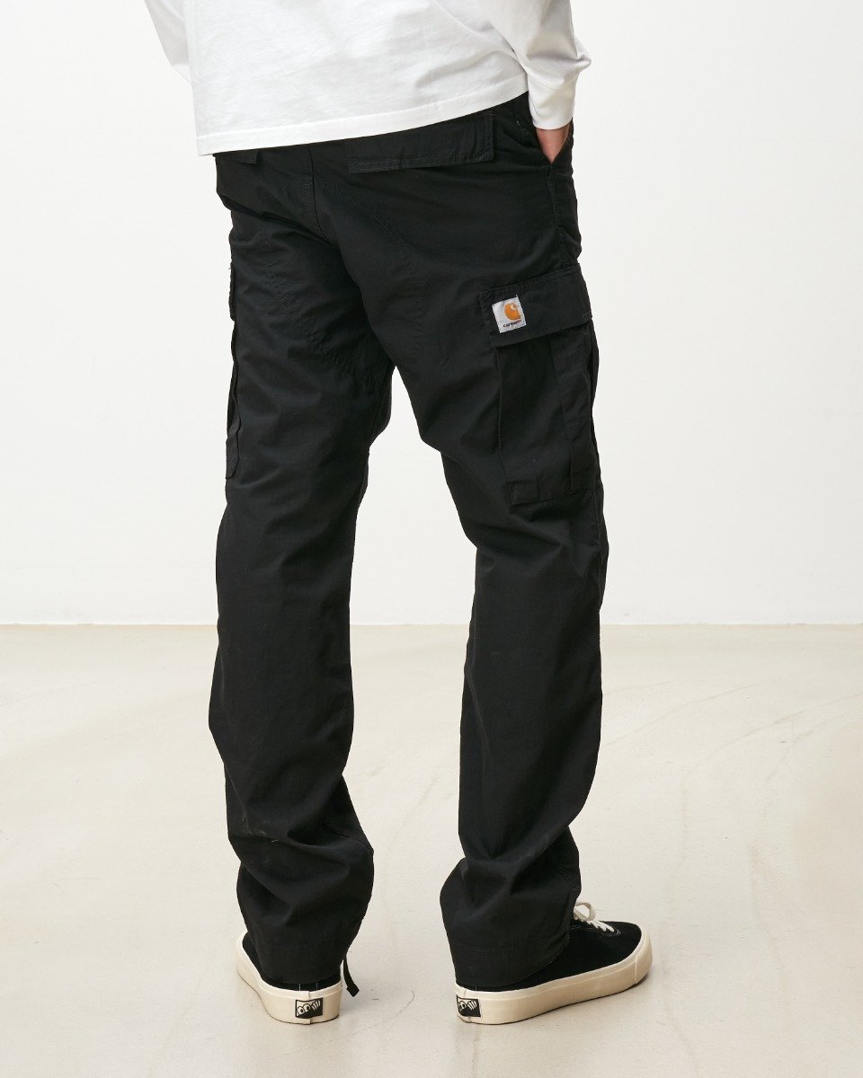 Carhartt WIP - Regular Cargo Pant Columbia - BLACK / Sort - Bukser