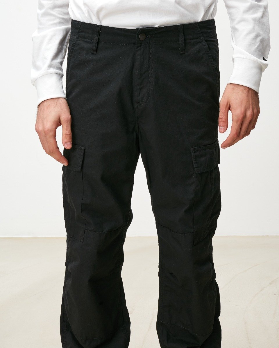 Carhartt WIP - Regular Cargo Pant Columbia - BLACK / Sort - Bukser