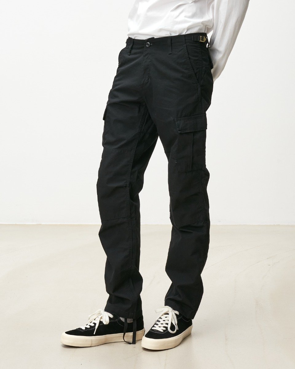 Carhartt WIP - Aviation Pant Columbia - BLACK / Sort - Bukser