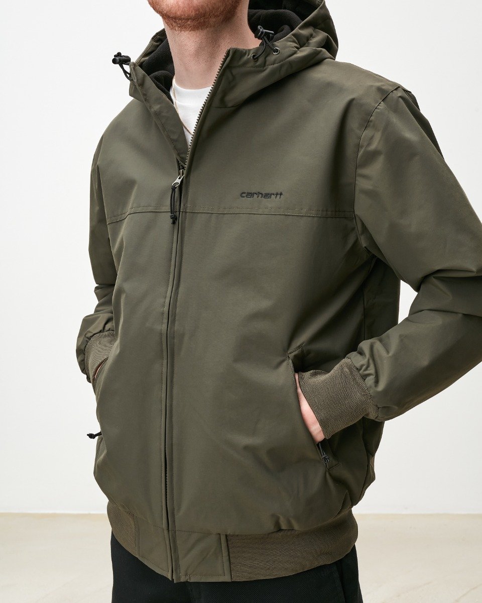 Hooded Sail Jacket Cypress / Black