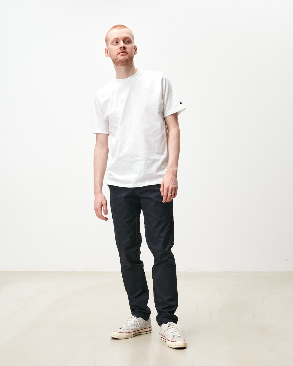 Carhartt WIP - Sid Pant Lamar - DARK NAVY / Blå - Bukser