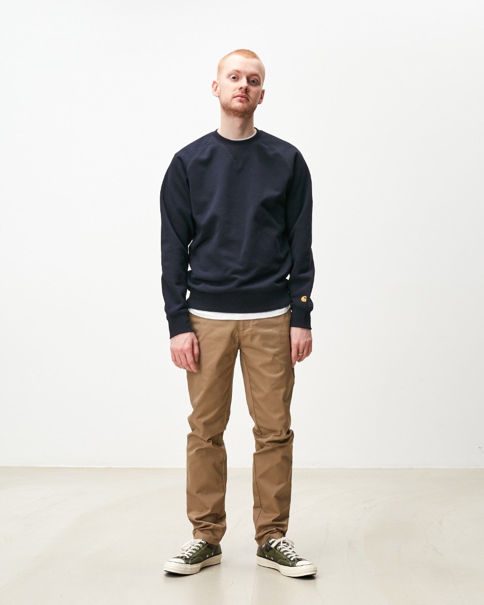 Carhartt WIP - Sid Pant Lamar - LEATHER / Beige - Bukser