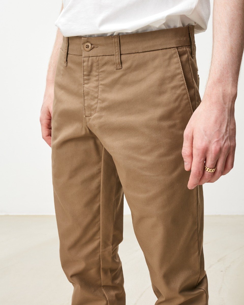Carhartt WIP - Sid Pant Lamar - LEATHER / Beige - Bukser