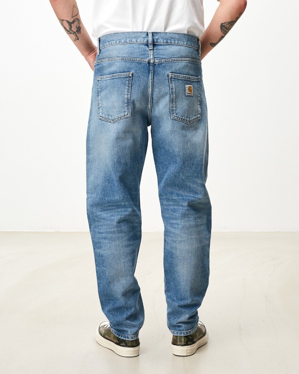 Newel Pant Blue Light Used Wash