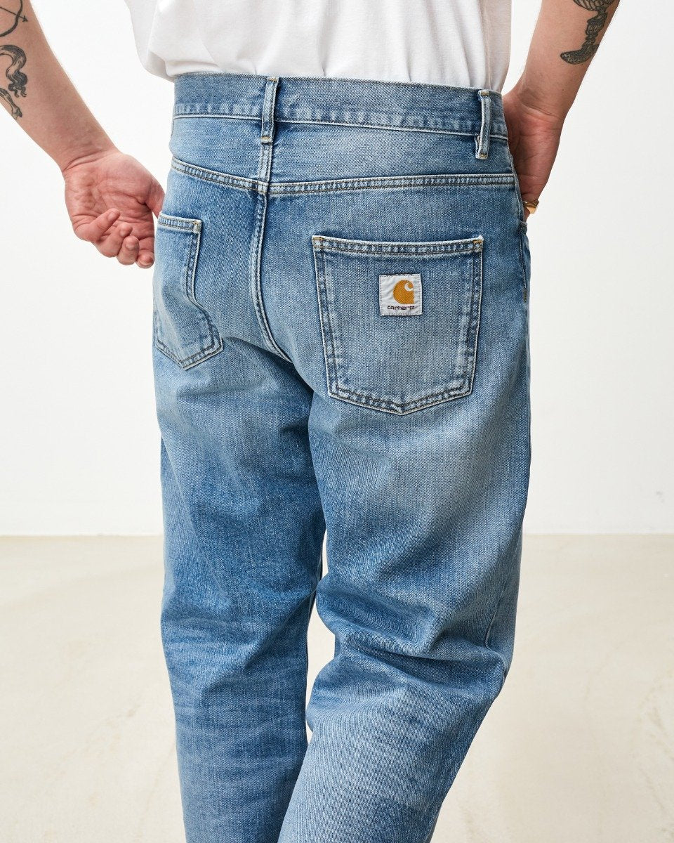 Newel Pant Blue Light Used Wash