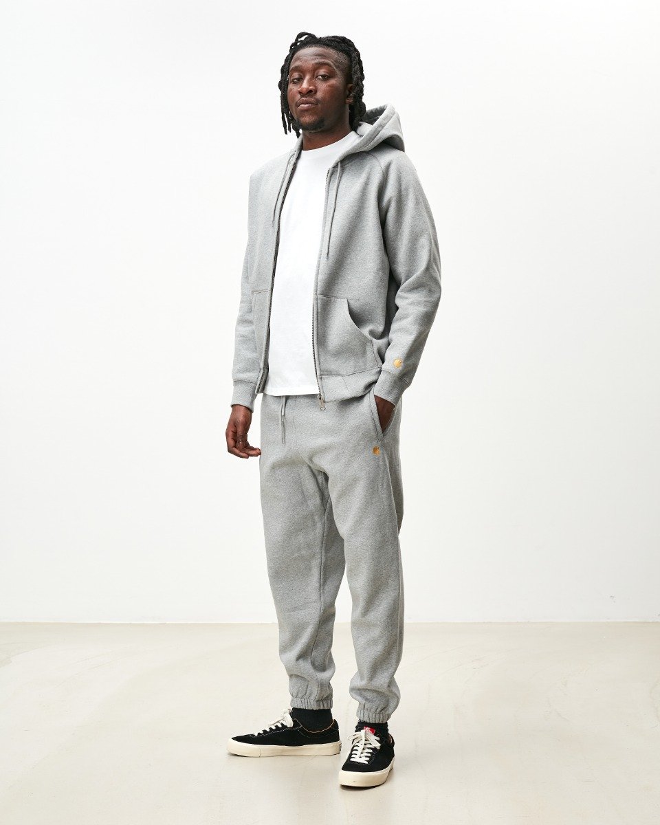 Hooded Chase Jacket Grey Heather
