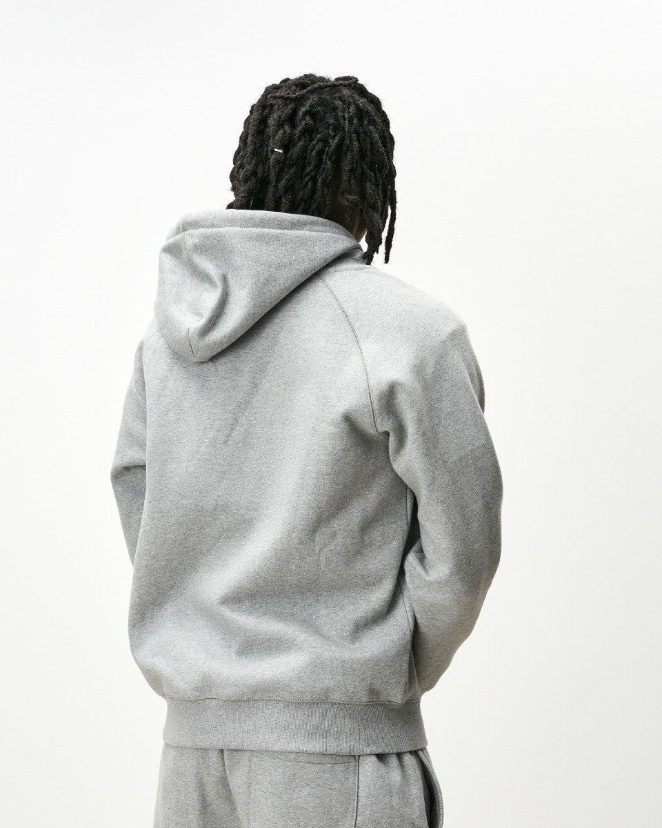 Hooded Chase Jacket Grey Heather