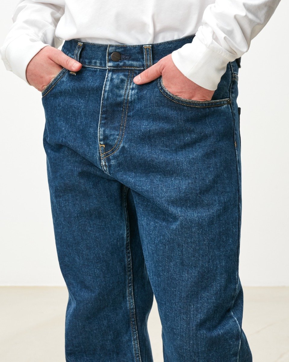 Carhartt WIP Newel Pant Blue stone washed