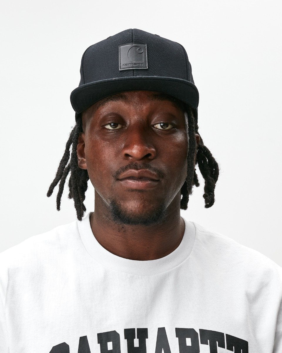 Carhartt WIP - Logo Cap - BLACK / Sort - Accessories