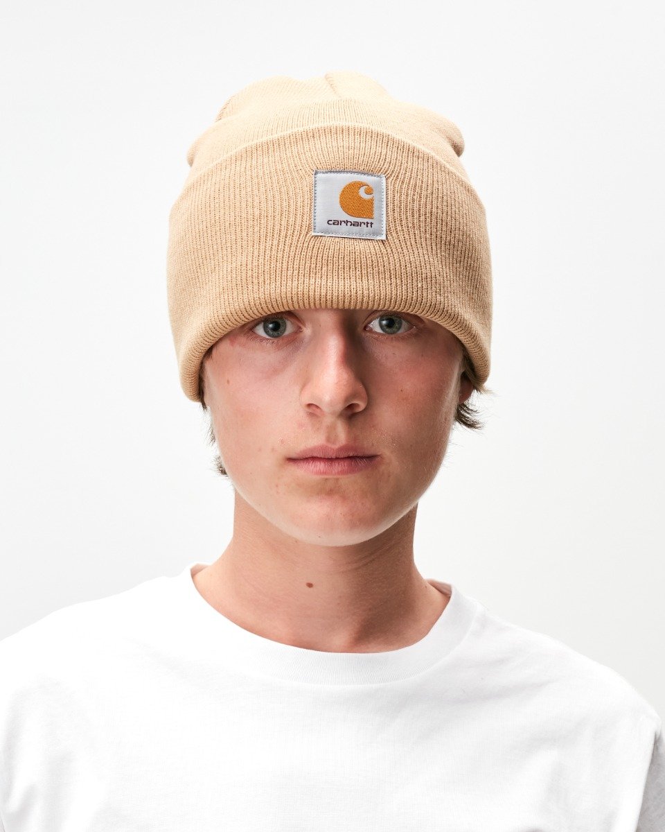 Carhartt WIP Acrylic Watch Hat Dusty H Brown