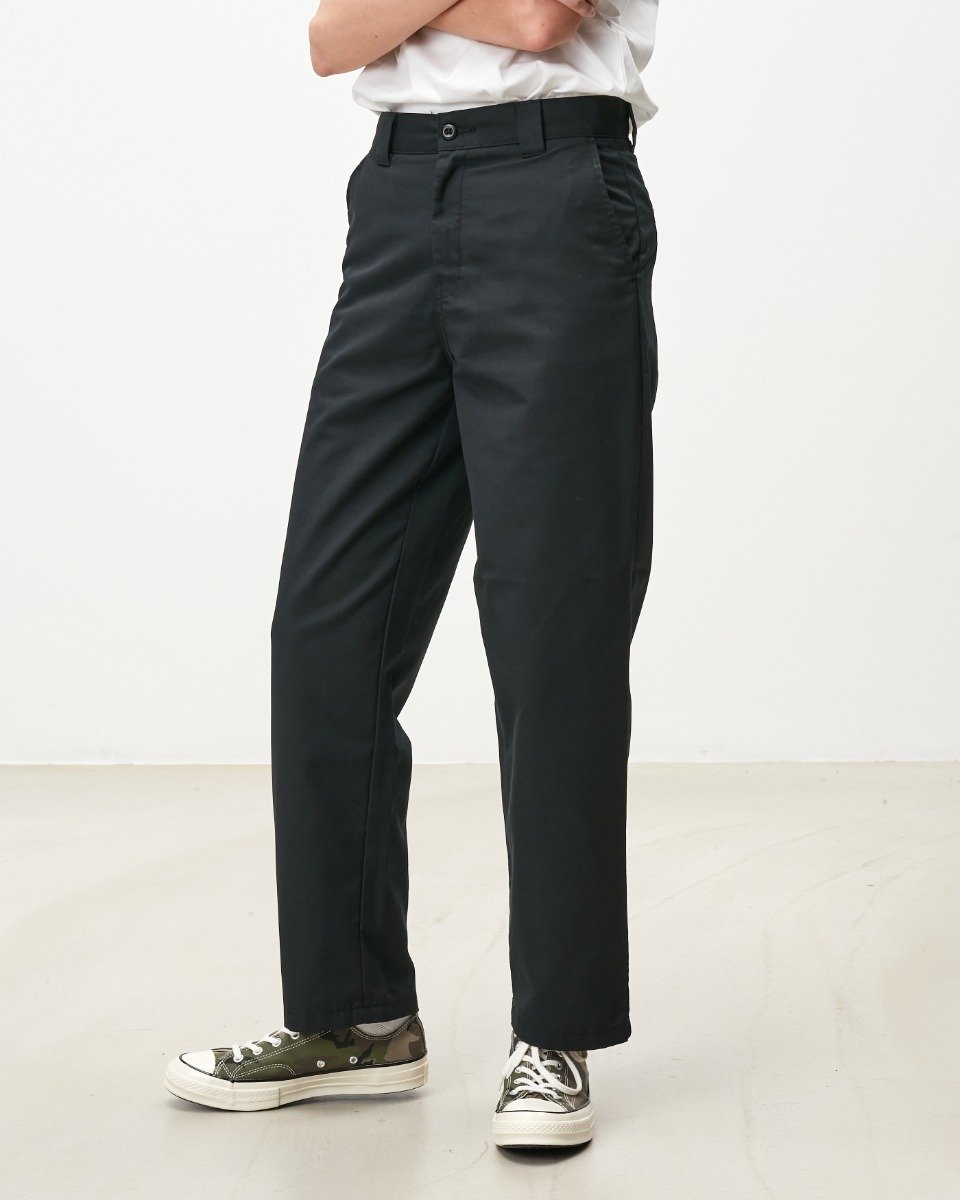 Carhartt WIP - W' Master Pant Dunmore - BLACK RINSED / Sort - Bukser