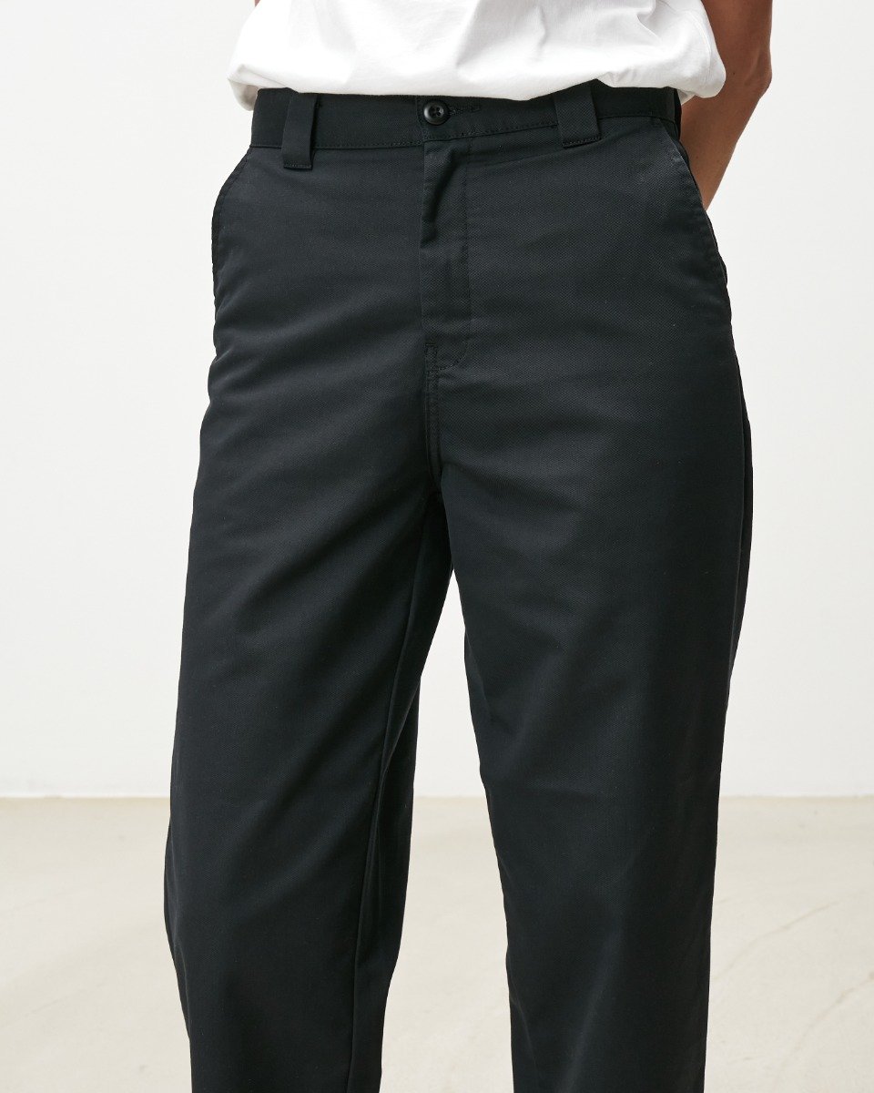 Carhartt WIP - W' Master Pant Dunmore - BLACK RINSED / Sort - Bukser