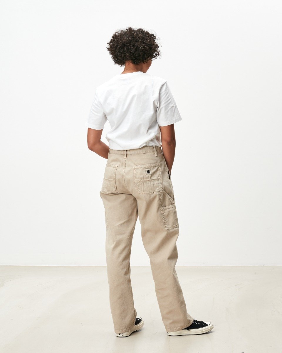 Carhartt WIP - W' Pierce Pant Straight Hudson - DUSTY H BROWN FADED / Brun - Bukser