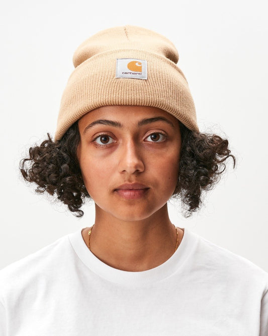 Carhartt WIP Acrylic Watch Hat Dusty H Brown