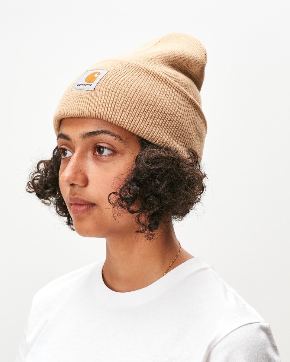 Carhartt WIP Acrylic Watch Hat Dusty H Brown