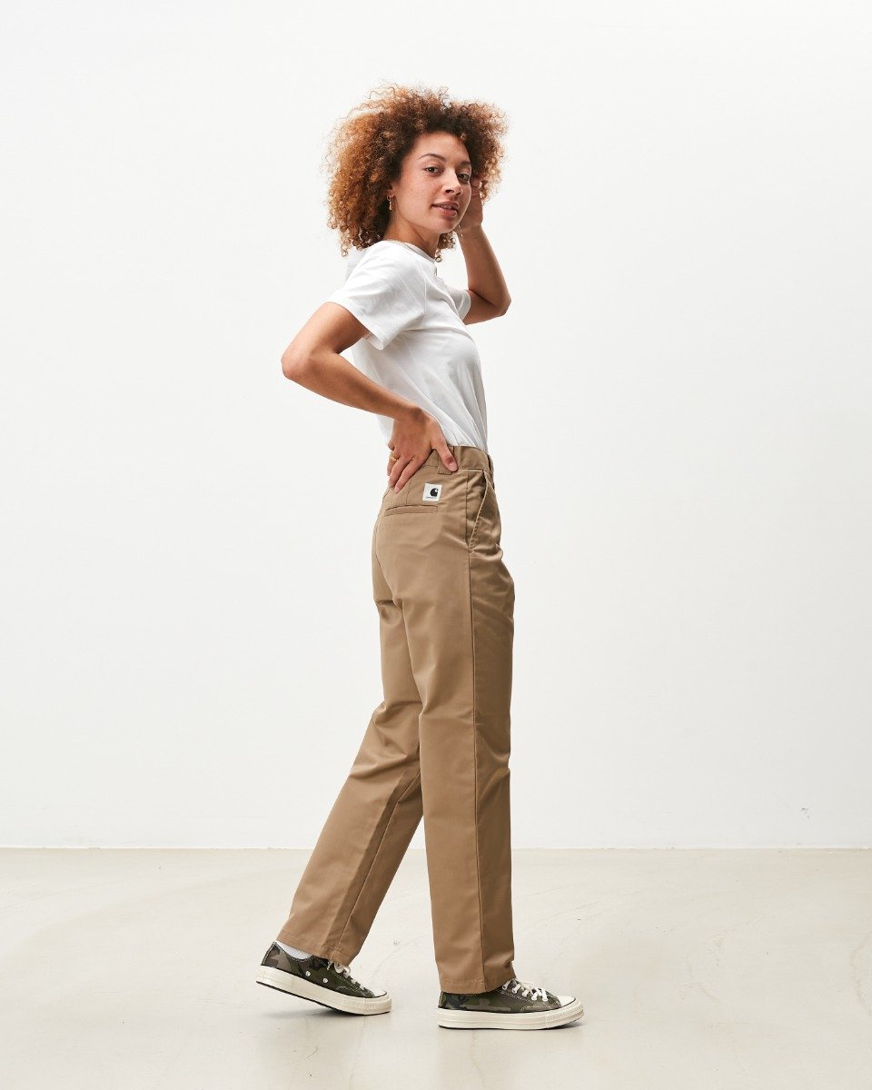 Carhartt WIP - W' Master Pant Dunmore - LEATHER RINSED / Beige - Bukser