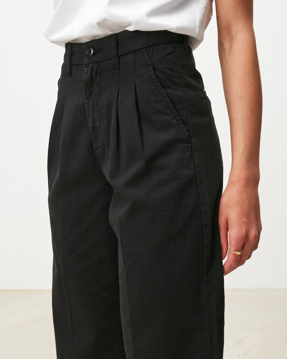 Carhartt WIP - W' Cara Pant - BLACK / Sort - Bukser