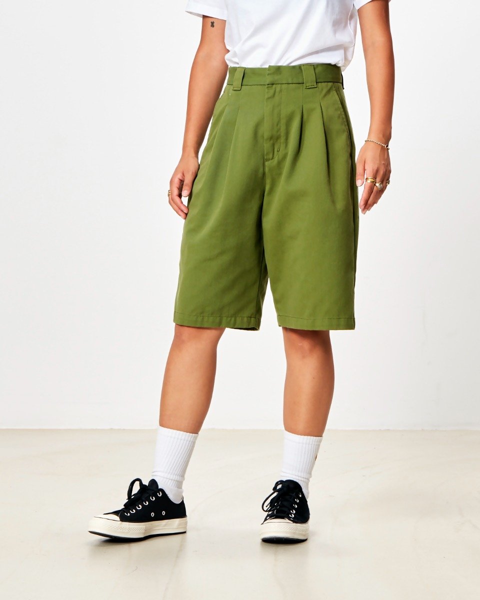 Carhartt WIP W' Tristin Short Kiwi Rinsed