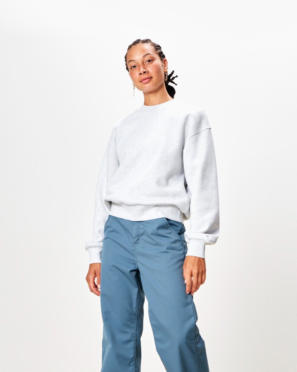 Carhartt WIP W' Casey Sweatshirt Ash Heather / Silver