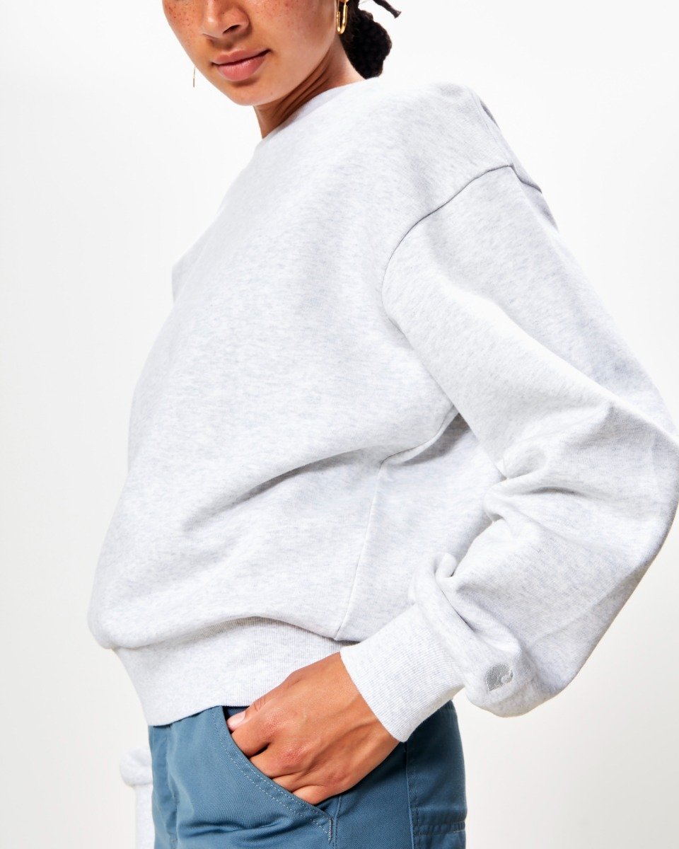 Carhartt WIP W' Casey Sweatshirt Ash Heather / Silver