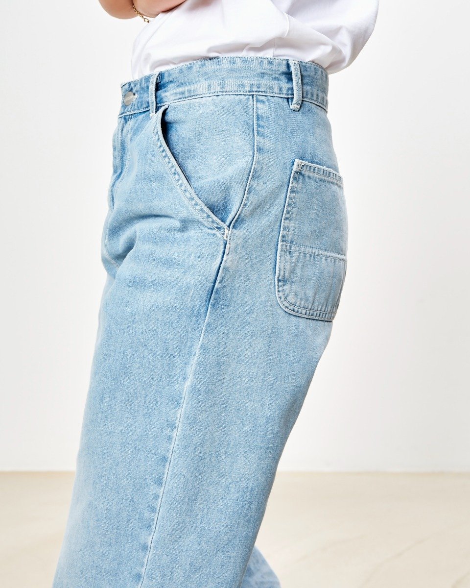 Carhartt WIP W' Simple Pant Blue Light True Washed