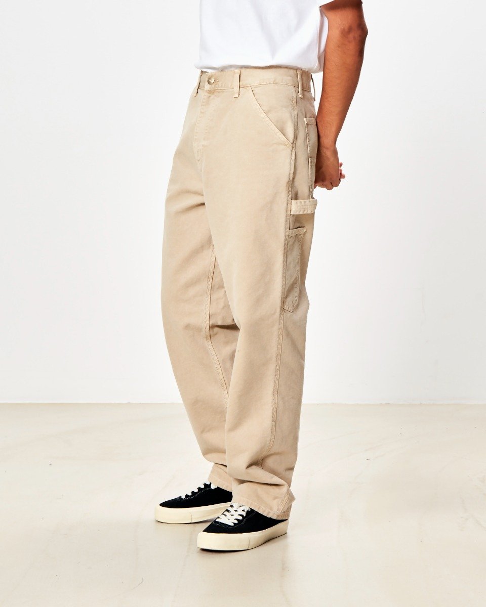 Carhartt WIP Single Knee Pant Dusty H Brown Faded