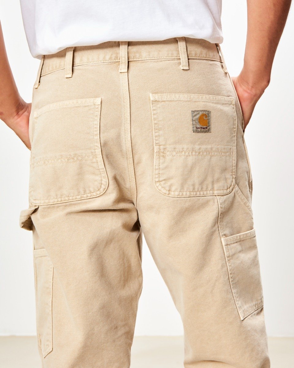 Carhartt WIP Single Knee Pant Dusty H Brown Faded