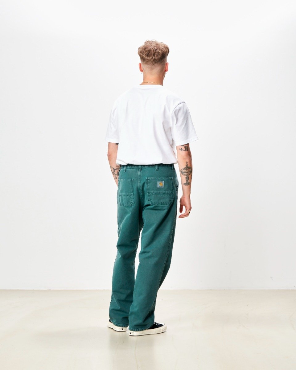 Carhartt WIP - Simple Pant Dearborn - BOTANIC FADED / Grøn - Bukser