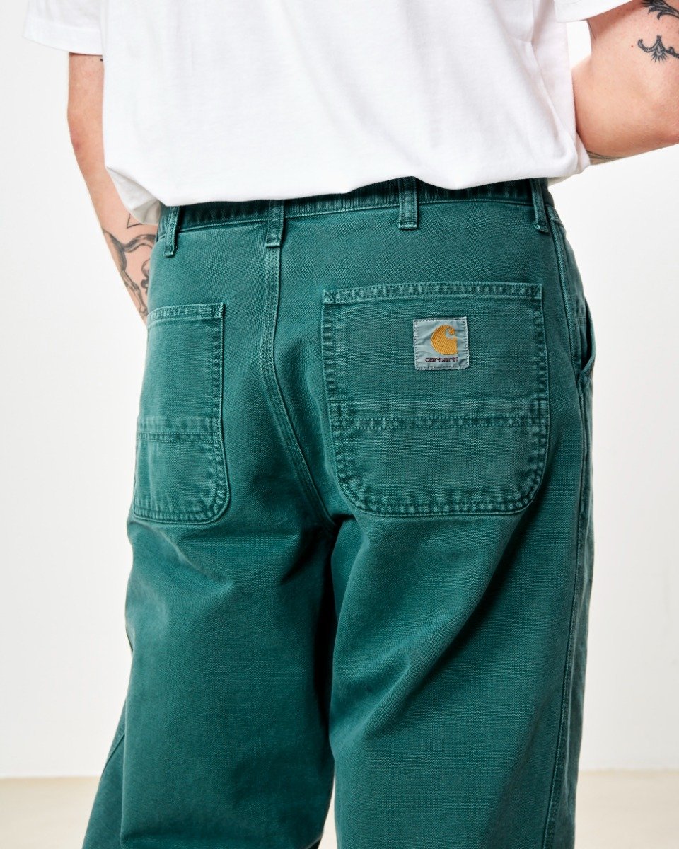 Carhartt WIP - Simple Pant Dearborn - BOTANIC FADED / Grøn - Bukser