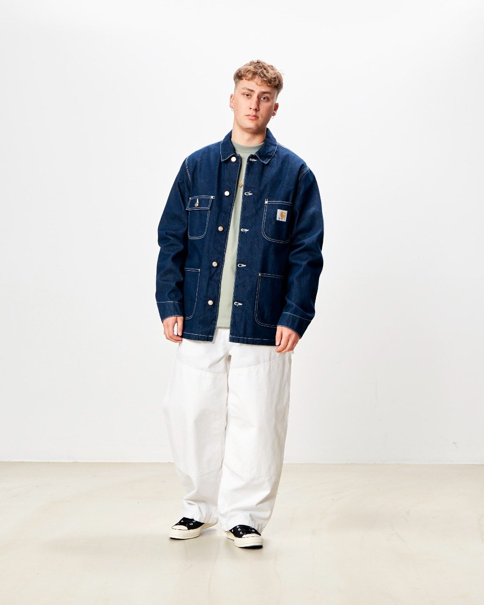 Carhartt WIP - OG Chore Coat (Summer) - BLUE ONE WASH / Blå - Jakker