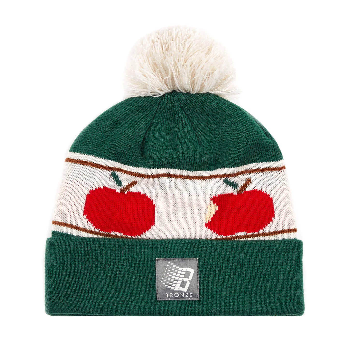 Bronze 56K - Apple Beanie - green - Accessories > Huer