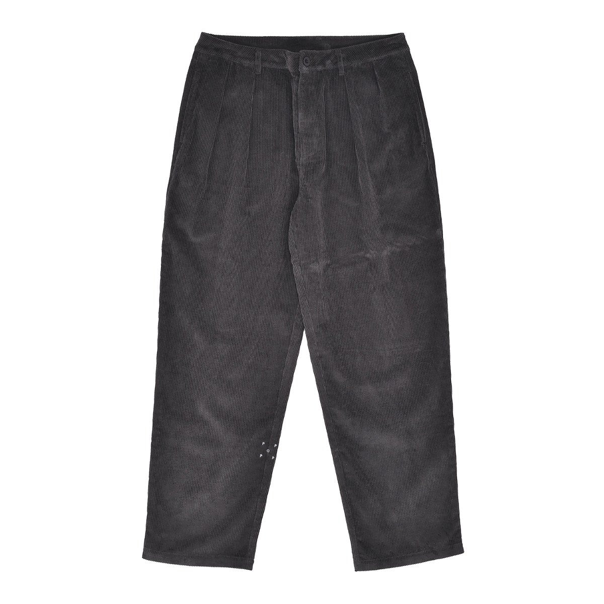 Pop Trading Company - Cord Suit Pant - ANTHRACITE / Grå - Bukser